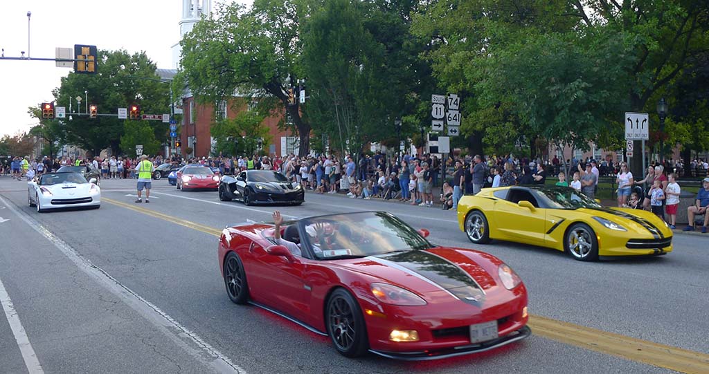 2025 Corvettes at Carlisle Show