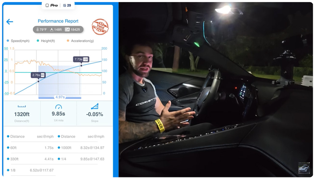 [VIDEO] Corvette ZR1 Nearly Gets Booted from Drag Strip for Being Too Fast