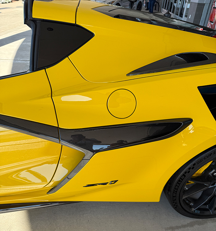 Corvette ZR1 Fuel Door