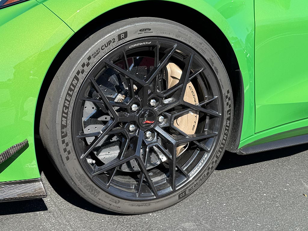 First Look at New Bronze Color Brake Calipers