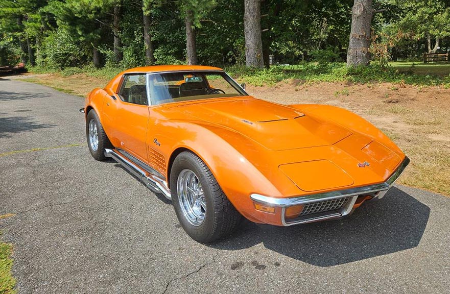 Corvettes for Sale: LS5-Powered 1972 Corvette with 53K Miles Offered on Craigslist