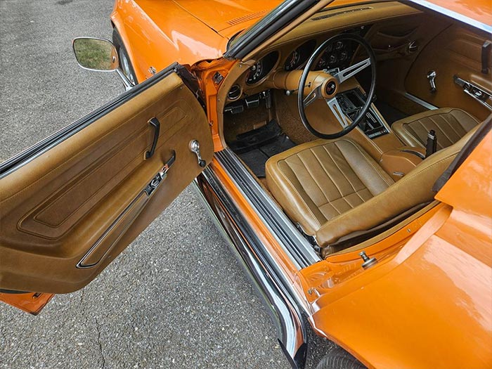 Corvettes for Sale: LS5-Powered 1972 Corvette with 53K Miles on Craigslist