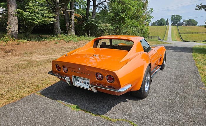 Corvettes for Sale: LS5-Powered 1972 Corvette with 53K Miles on Craigslist