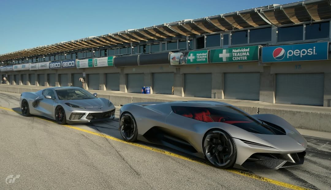 [PICS] Corvette CX Concept with Other Classic Corvettes from Gran Turismo