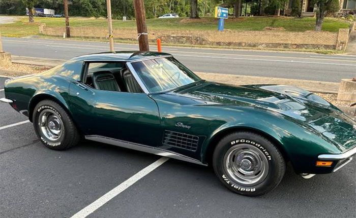 Corvettes for Sale: 1971 Corvette with a 454 and 23K Original Miles