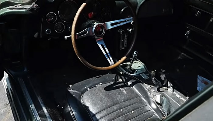 [VIDEO] Man Purchases a C2 Corvette from a Friend after it Burned in a Garage Fire