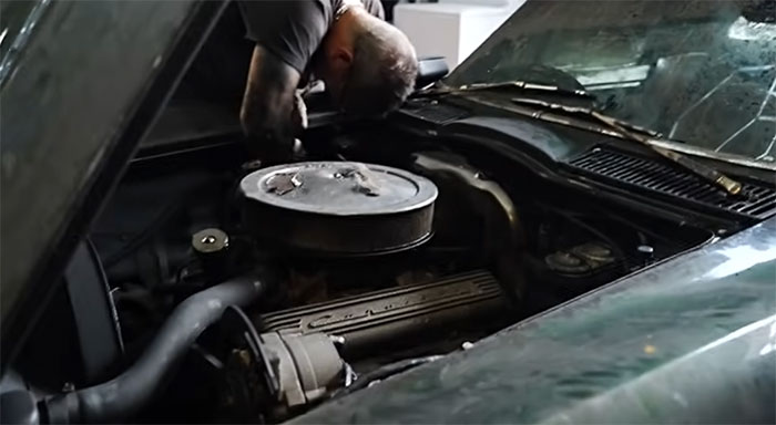 [VIDEO] Man Purchases a C2 Corvette from a Friend after it Burned in a Garage Fire