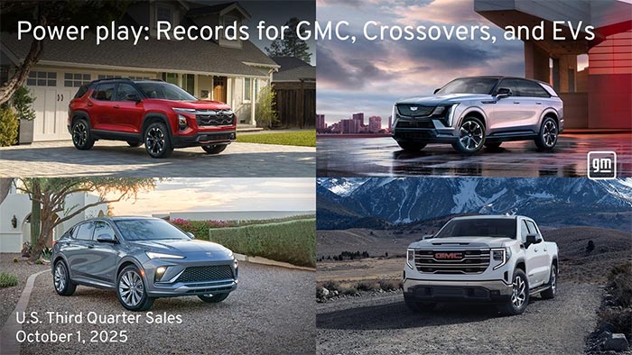 3rd Quarter 2025 GM Sales