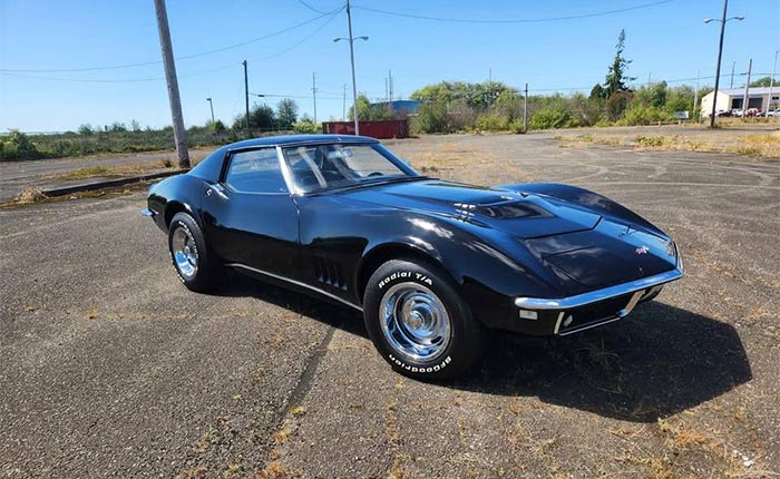 Corvettes for Sale: Originally a 427, this 1968 Corvette Now Has a 350 V8 Mated to a 4-Speed Manual