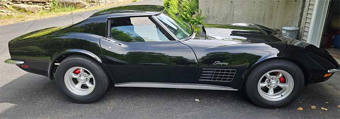 Corvettes for Sale: 1971 Corvette Coupe with Built LS5 Offers 500+ RWHP