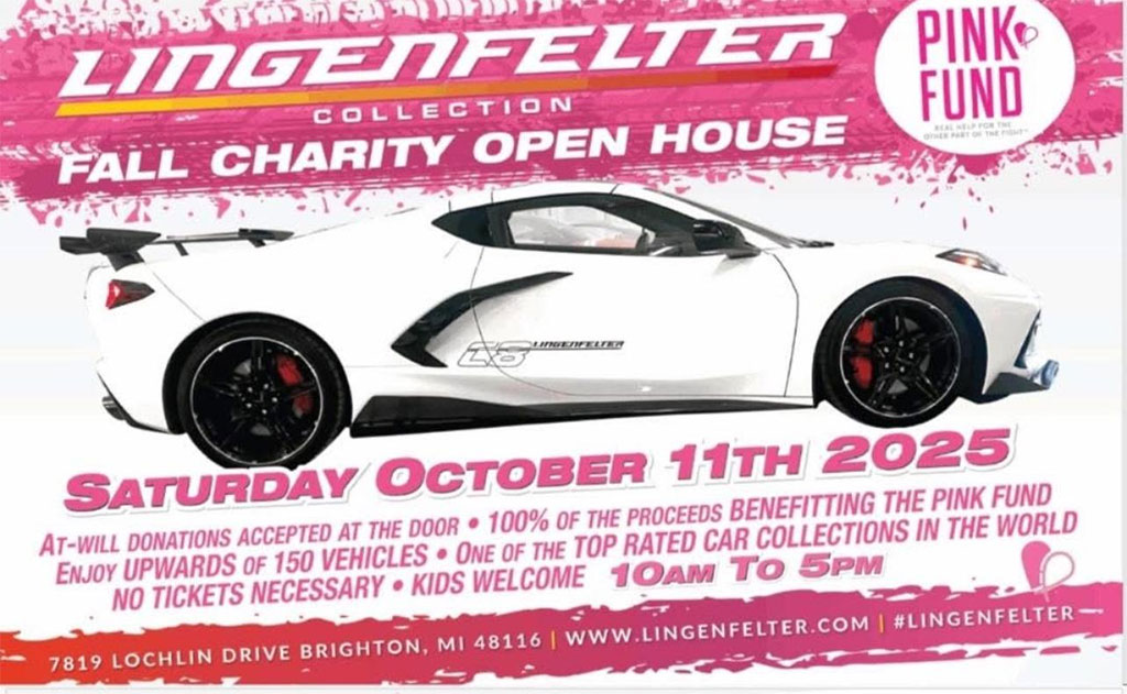 The Lingenfelter Collection Annual Fall Open House is this Saturday, October 11th