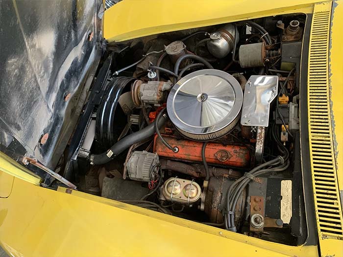 Corvettes for Sale: Unrestored and Original 1969 Corvette Convertible Offered on eBay