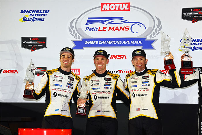 Corvette Racing at Petit Le Mans: Titles and Podiums!