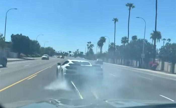 [VIDEO] Fleeing C8 Corvette Z06 Driver Who Hit 140 MPH Captured with a Grappler