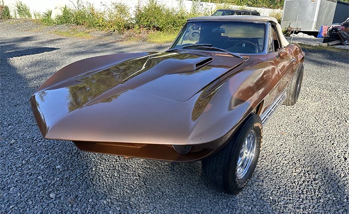 Corvettes for Sale: This Custom 1964 Corvette Convertible on eBay is Very Sharky