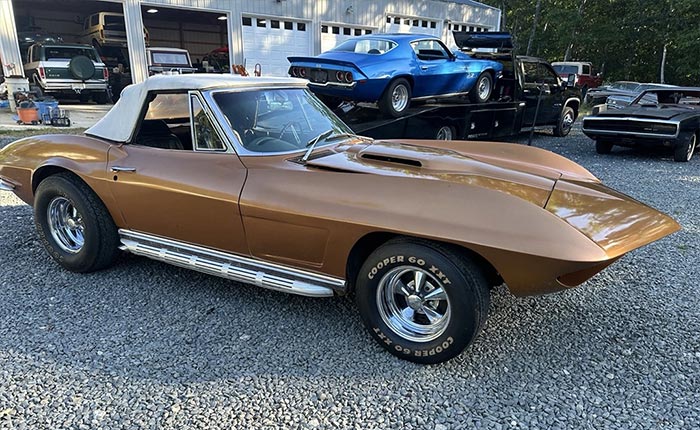 Corvettes for Sale: This Custom 1964 Corvette Convertible on eBay is Very Sharky