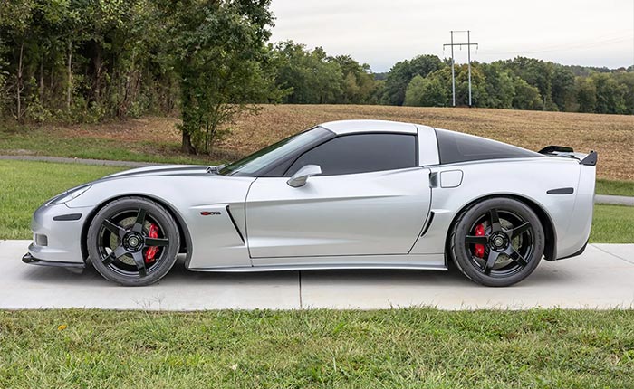 Corvettes for Sale: 11K-Mile 2009 Chevrolet Corvette Z06 Offered on Bring a Trailer