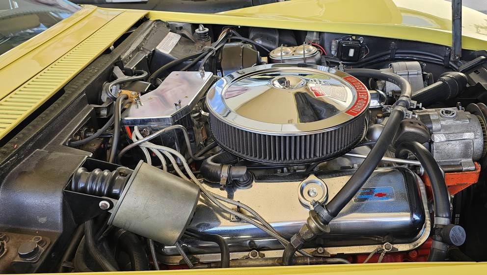 Corvettes for Sale: 1968 Corvette Convertible in Safari Yellow with a 427 V8