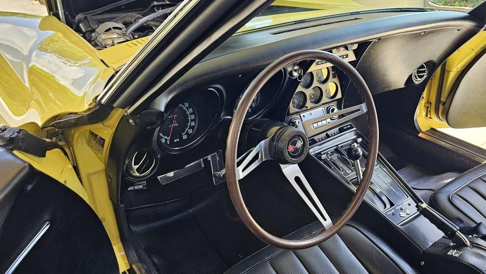 Corvettes for Sale: 1968 Corvette Convertible in Safari Yellow with a 427 V8