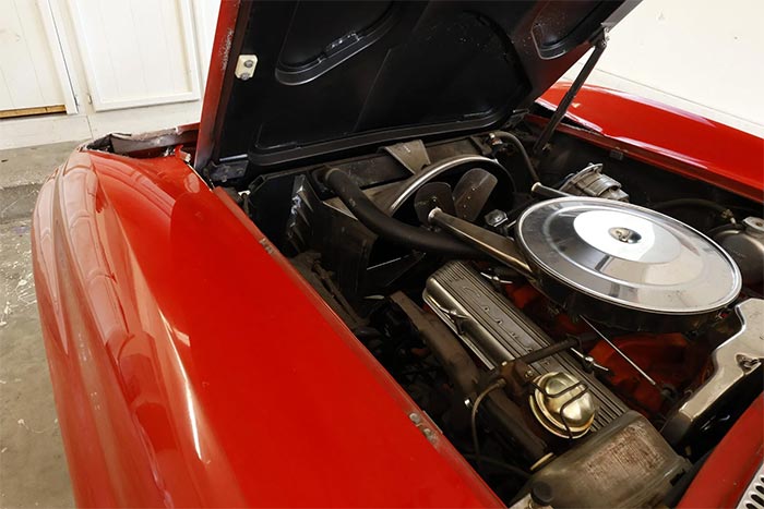 Corvettes for Sale: 51-Years-Family-Owned 1963 Corvette Split Window with Banged Up Front End