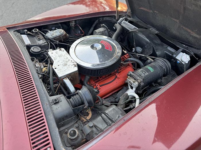 Corvettes for Sale: Driver-Quality 1970 Corvette Stingray Convertible Offered on eBay
