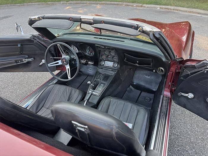 Corvettes for Sale: Driver-Quality 1970 Corvette Stingray Convertible Offered on eBay