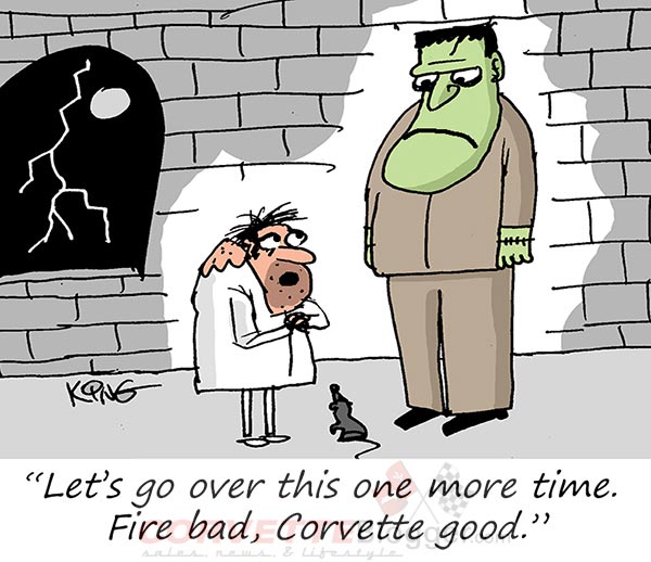 Saturday Morning Corvette Comic: It's Alive!