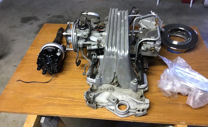 Corvettes for Sale: Former Fuelie 1957 Corvette Now Powered by a 350 V8 Truck Engine