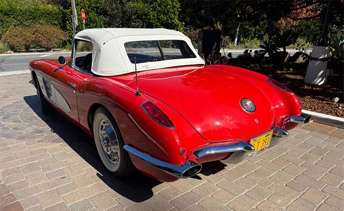 Corvettes for Sale: Somebody Stuffed a 454 ci V8 into this 1959 Corvette
