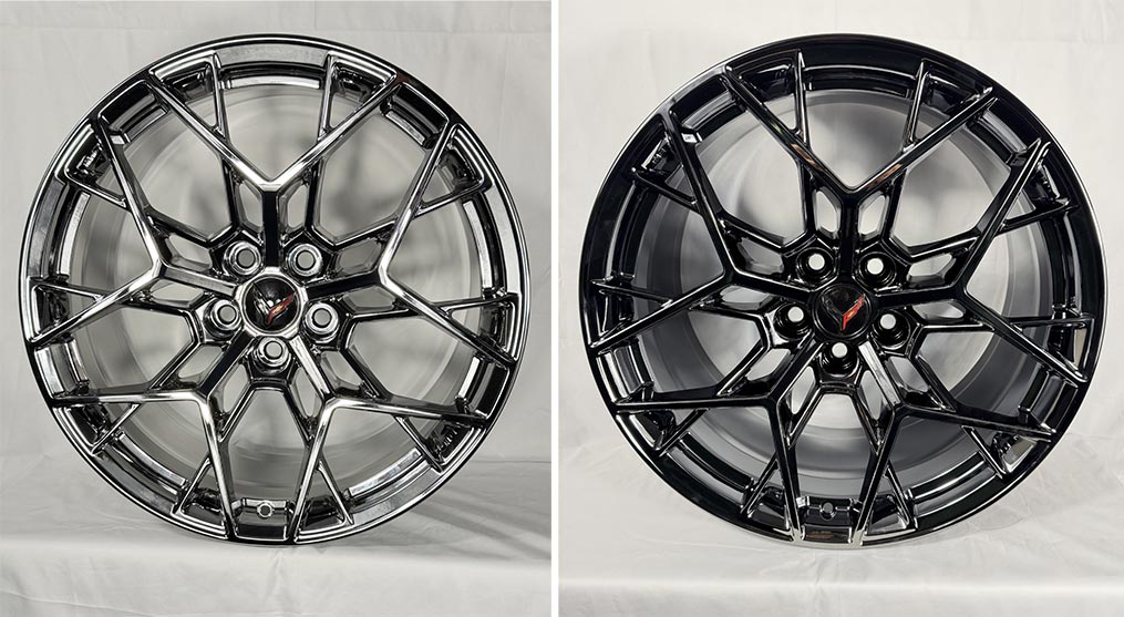 Présentation des premières roues ZR1 chromées PVD brillantes au monde pour le nouveau roi de la colline