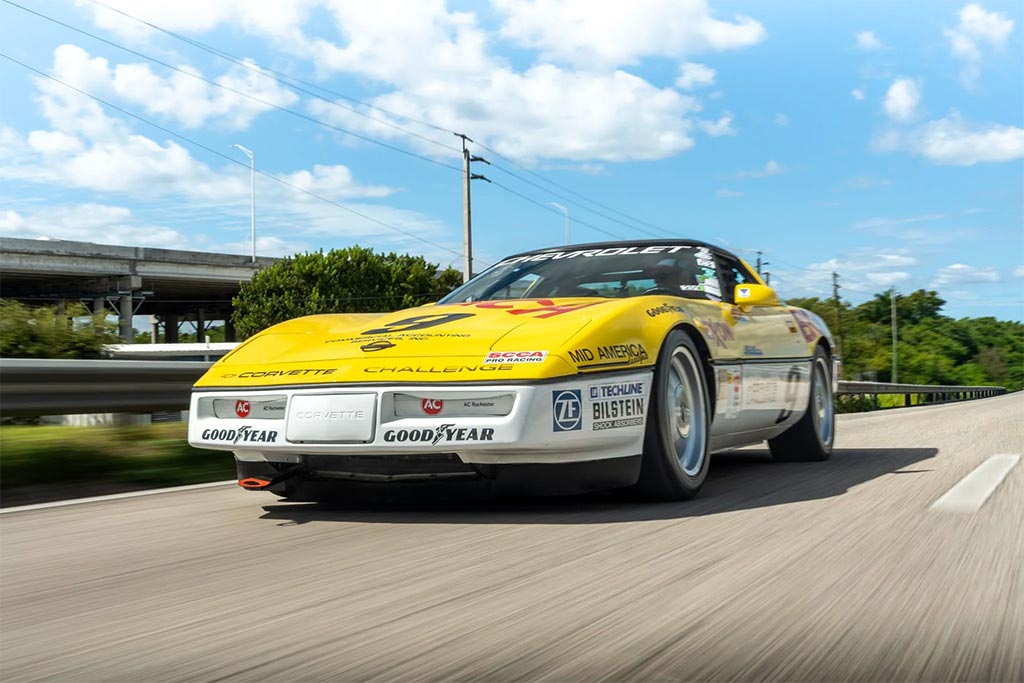 Corvettes for Sale: 1989 Corvette Challenge Car on Bring a Trailer