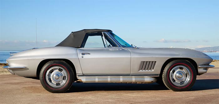 Best Supporting Actor: This 1967 L79 Corvette Convertible For Sale at Julien's Celebrity Auctions Appeared in Two Movies