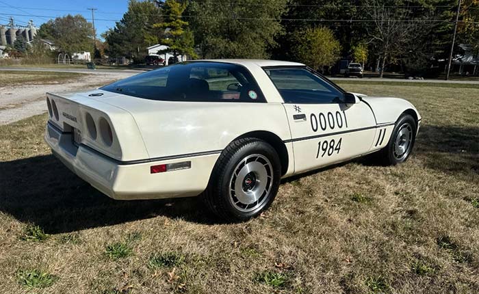 Corvettes for Sale: 1984 Corvette VIN 001 Could be Yours