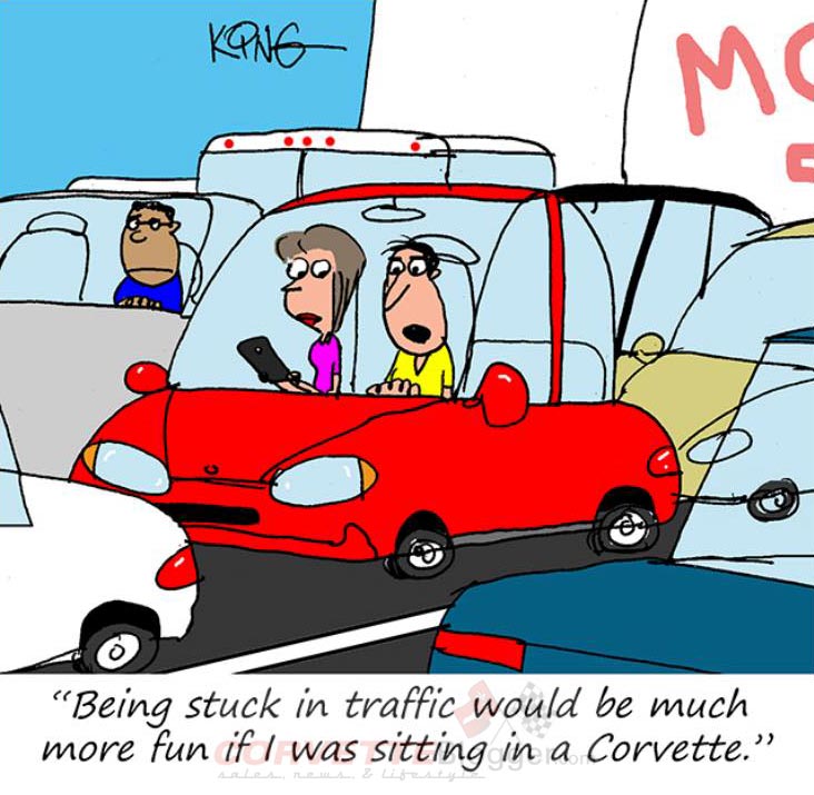 Saturday Morning Corvette Comic: A Better Way to Spend Your Time