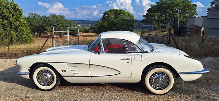 Corvettes for Sale: 45-Years-Owned 1959 Corvette Offered on Bring a Trailer