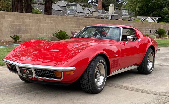 Corvettes for Sale: LS5-Powered 1972 Corvette Offered on Craigslist