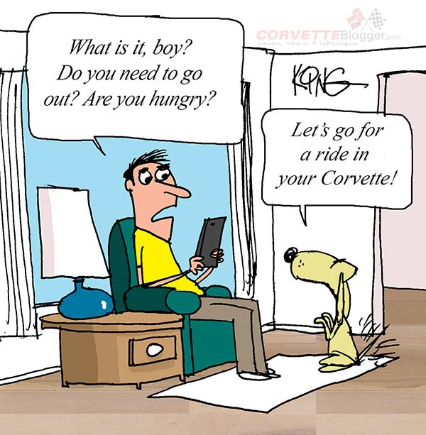 Saturday Morning Corvette Comic: Dress for Success