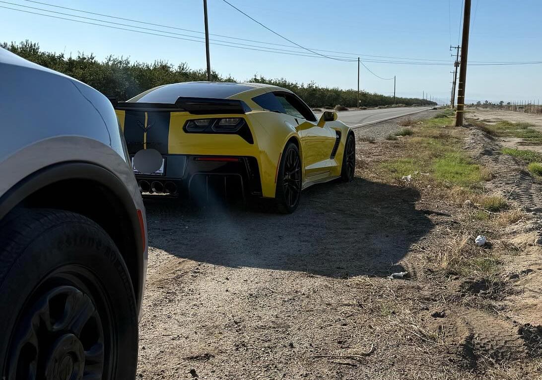 This C7 Corvette Driver was Arrested for Going 147 MPH in Bakersfield