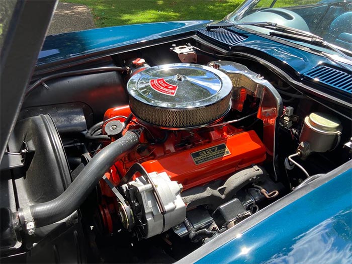 Corvettes for Sale: Laguna Blue 1966 Corvette Sting Ray Convertible on Craigslist