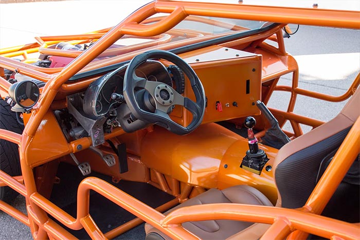 This Unique 2009 Corvette Z06 Kart Headed to Mecum Kissimmee was Made to Resemble a '63 Split Window