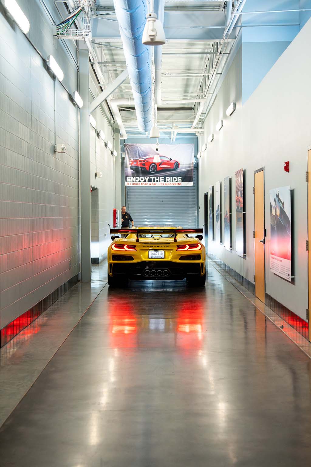 Josef Newgarden's 2026 Corvette ZR1 R8C Delivery