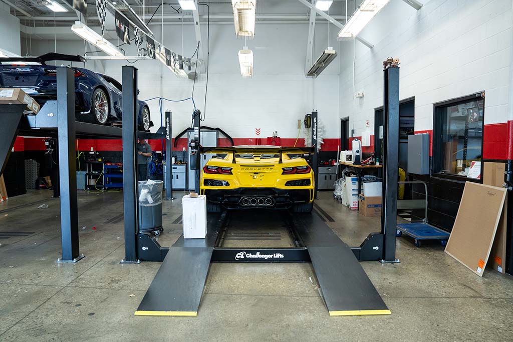 Josef Newgarden's 2026 Corvette ZR1 R8C Delivery