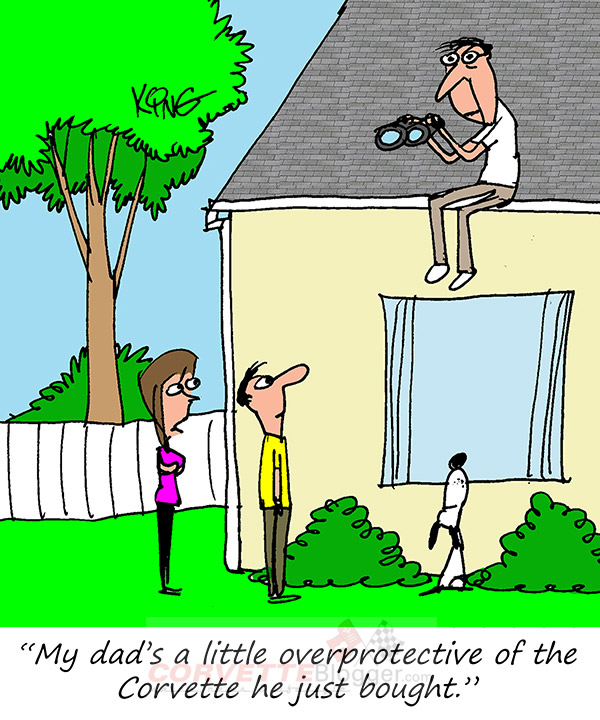 Saturday Morning Corvette Comic: Never Let Your Guard Down
