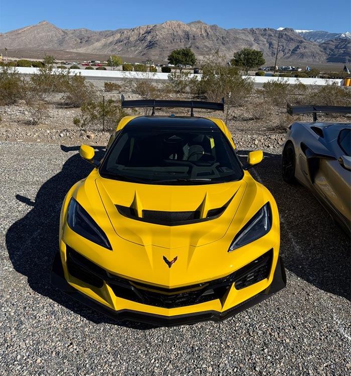 Corvette ZR1 at Spring Mountain