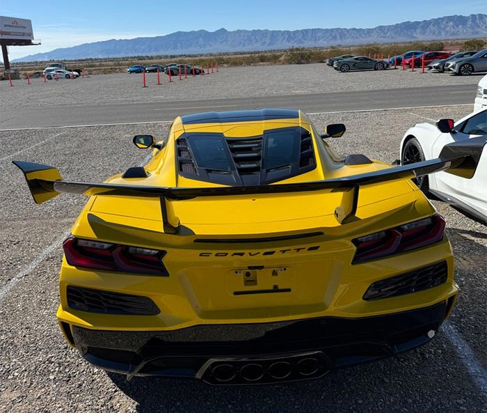 Corvette ZR1 at Spring Mountain