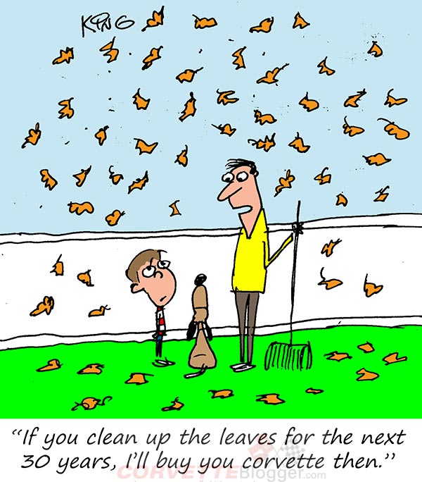 Saturday Morning Corvette Comic: Playing the Long Game
