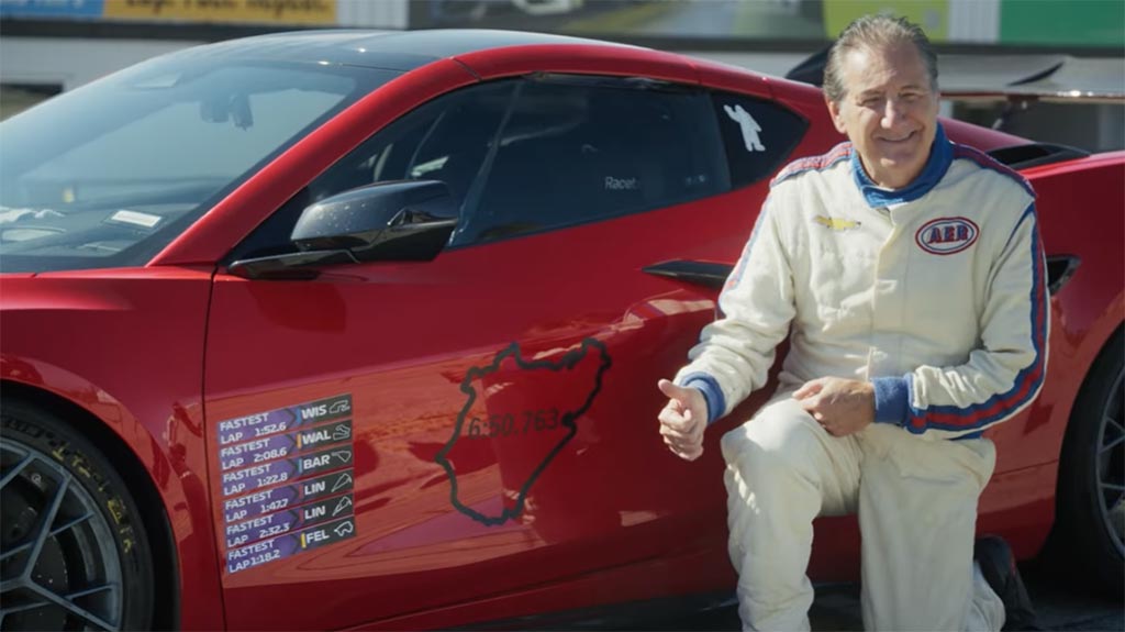 [VIDEO] Ron Fellows Sets the Production Car Record at CTMP with the Corvette ZR1