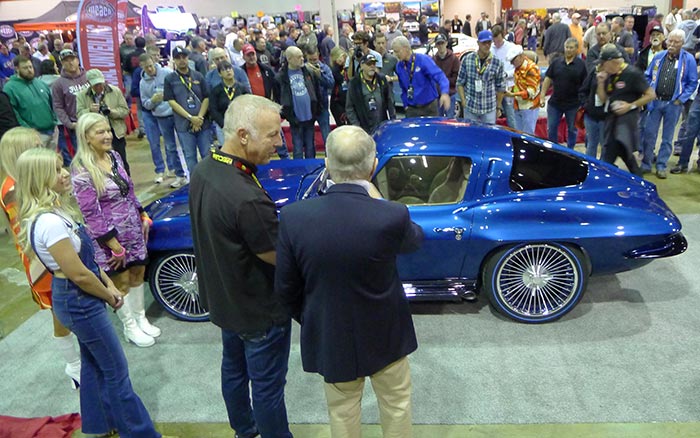[VIDEO] Peter Brock Studio Concept 1963 Corvette Revealed at MCACN