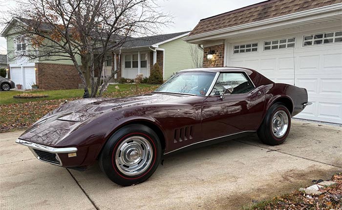 Corvettes for Sale: Numbers Matching 1968 Corvette with 427 V8 Offered on Craigslist