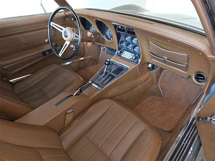 Corvettes for Sale: Steel Cities Gray 1972 Corvette Coupe Survivor on Craigslist